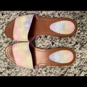 Authentic Louis Vuitton sandals size 41